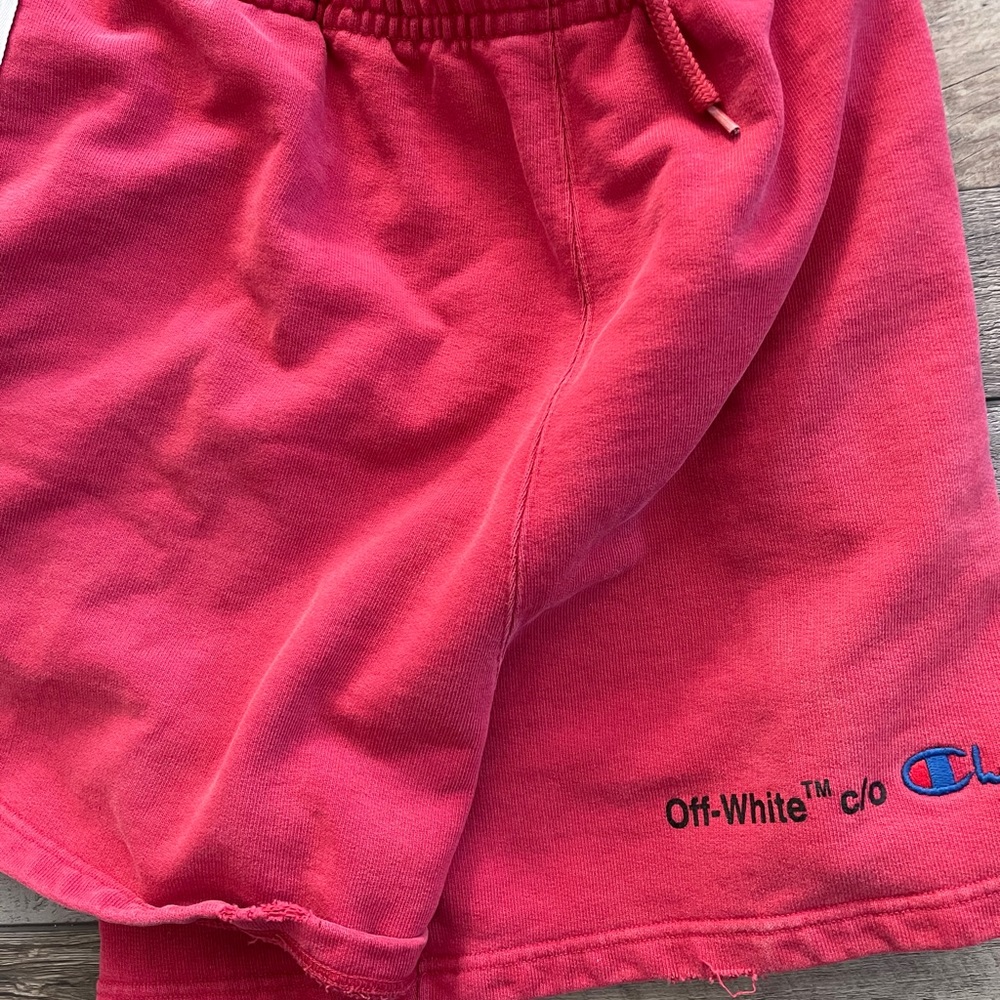 Off white x Champion shorts